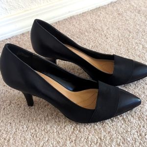 Classy Black Allen Tracy Professional Wear Style Heels size 7